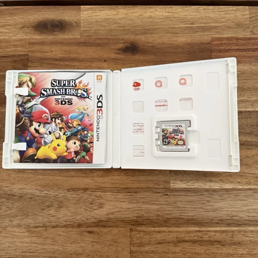 Super Smash Bros - Nintendo 3DS Complete in Box CIB Manual TESTED WORKING READ!!